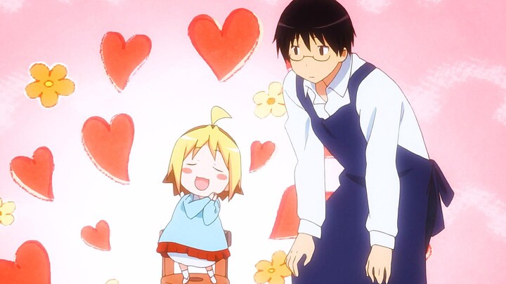 After hearing the girl's dream, the male protagonist's legs became weak with fear