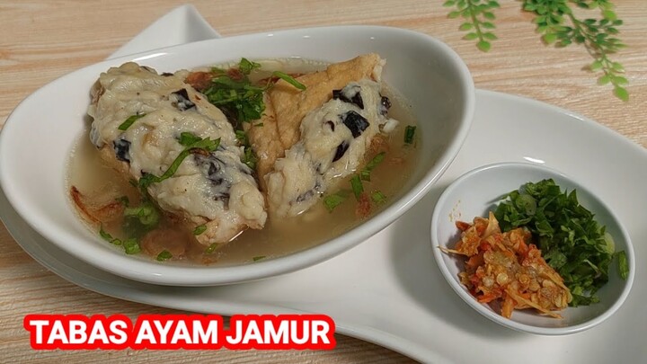 Gurih Sedap & Kenyal TABAS AYAM JAMUR
