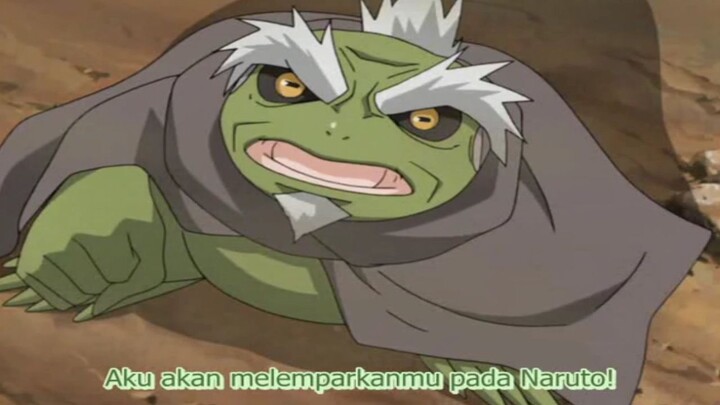 Drawing simple katak kesayangan jiraiya