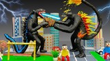 Làm Scorpionzilla vs Godzilla huyền thoại bằng đất sét