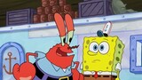Mr. Krabs fires SpongeBob, then goes to the bank and takes out a check for 100 million to withdraw m
