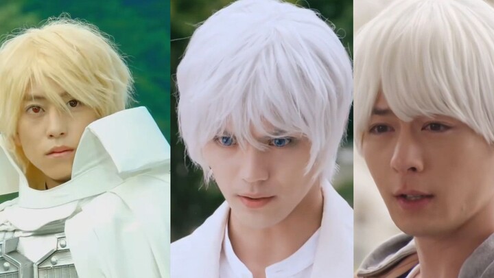 Wig Knight Knight Three White Hair