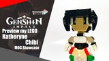 Preview my LEGO Katheryne Chibi from Genshin Impact | Somchai Ud