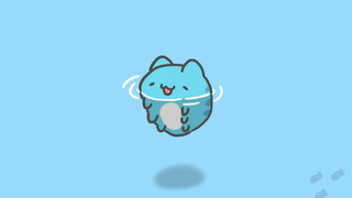 [Cat and Bug Kabo] So fat that it sank to the bottom of the water