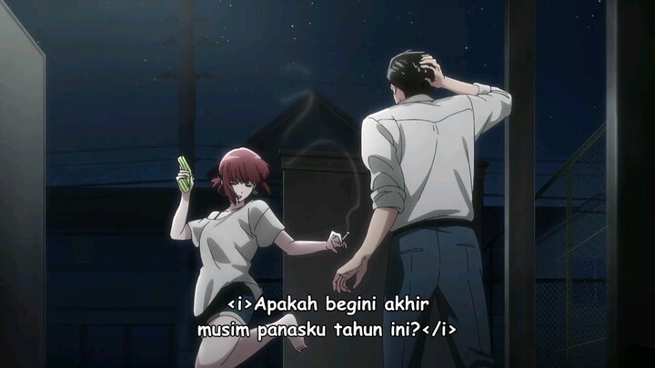 #7-8 bapak" nyebat di belakang toko sama pegawai kawai