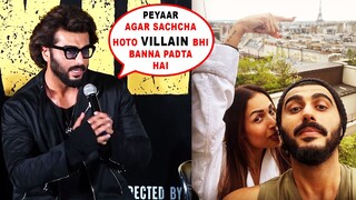 Arjun Kapoor SH0KING REPLY When Asked The Villain Of His and Malaika Arora Loves