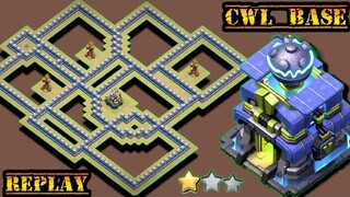 NEW TH12 WAR BASE + REPLAY PROOF + LINK | ANTI HYBRID / ZAP WITCHES / BATS DRAGS | CLASH OF CLANS
