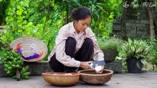 Mộc mạc vị quê với bánh khoai sọ mẹ làm ngon hết ý ( Vietnamese Small Taro Cake ) I Ẩm Thực Mẹ Làm