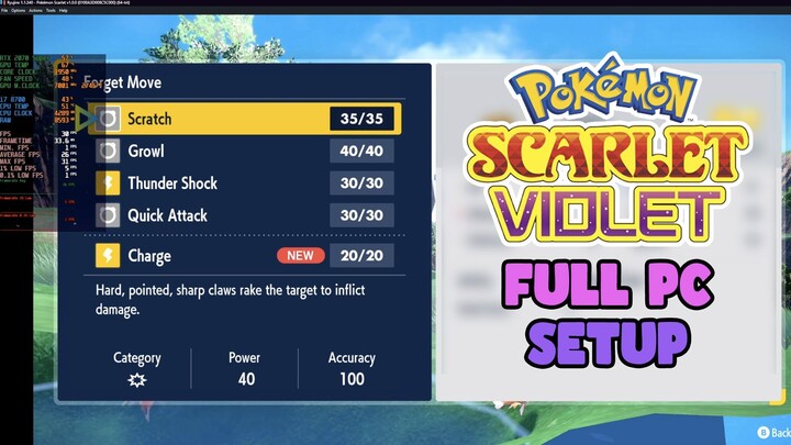 Full PC Setup & Optimization for Pokémon Scarlet and Violet (Ryujinx)