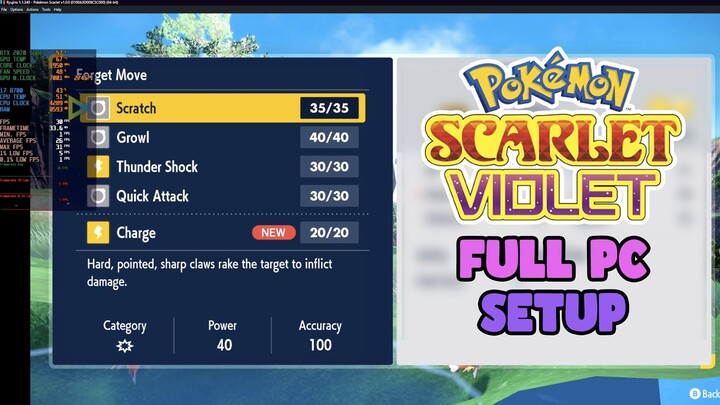 Full PC Setup & Optimization for Pokémon Scarlet and Violet (Ryujinx)