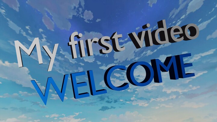 My first video here