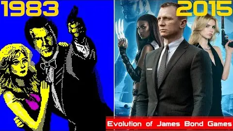 Evolution of James Bond Games [1983-2015]