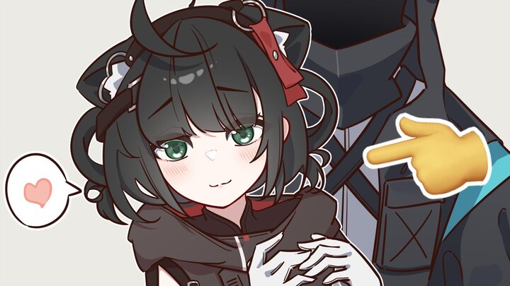 My family, I picked up a cat from the Garden of the World [Arknights]