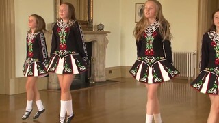 [Four little girls' cheerful Irish tap dance] Siamsa - Lord of the Dance