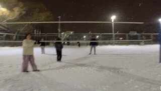 Beilin Snow Volleyball Team scores points!