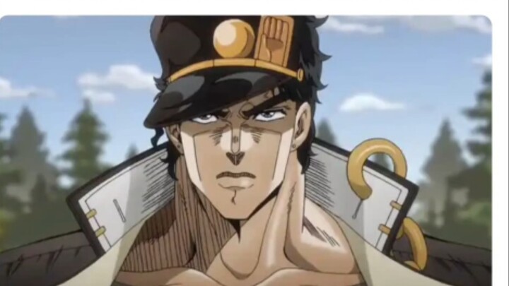 Why do people think Jotaro can defeat the priest with one punch?