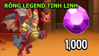 Cực Nhanh Lấy Rồng LEGEND AUDITORY GANH ĐUA CÙNG VŨ LIZ - Thành EJ Dragon City Top Game Android Ios