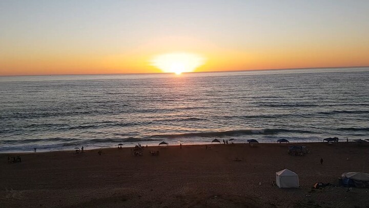 Calming Ocean Sunset Ambience I Moulay bousselham I Morocco