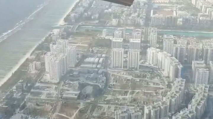 Flying Over Hulhumalé Maldives | Seaplane Window View