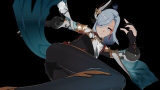 申鹤：“妈妈找到个新背包~”
