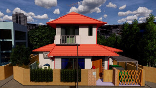 [Crayon Shin-chan] Pemula Model: Pulihkan Rumah Shin-chan