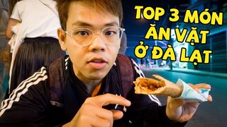 Top 3 món ăn vặt ở chợ đêm Đà Lạt (Oops Banana)