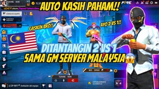 GUA DITANTANGIN 2 VS 1 SAMA GM SERVER MALAYSIA😱AUTO KASIH PAHAM!!!