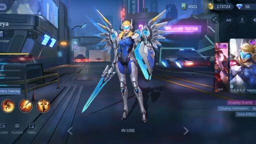 Freya skin saber