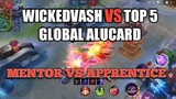 WICKEDVASH VS TOP 5 GLOBAL ALUCARD | MLBB