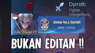 CARA PRANK MMR GLOBAL HERO MOBILE LEGENDS