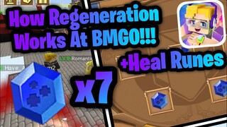 Blockman Go Health Regeneration and Heal Runes Explained!!!