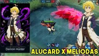 ALUCARD SKIN SCRIPT AS MELIODAS REVAMP - MOBILE LEGENDS