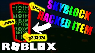 HOW TO GET TEST TOTEMS (SKYBLOCK HACK ITEM) | ROBLOX SKYBLOCK [BETA]