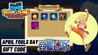 April Fools Day Gift Code + Cross Server Bounty Hunter Battle OPG: Treasure Island Mobile