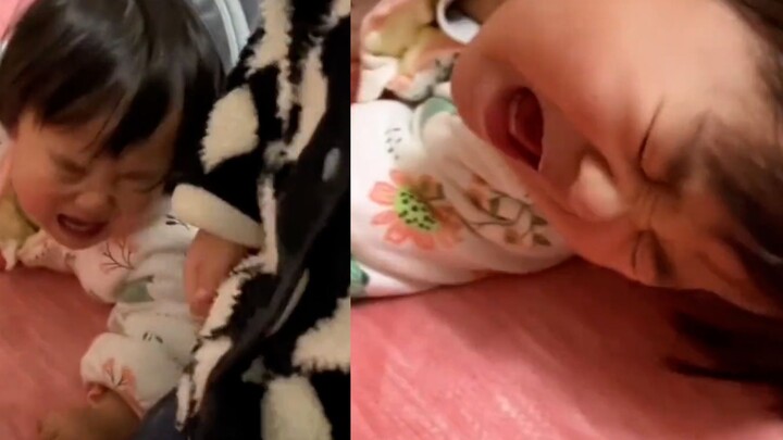 Cute kid keeps the family on their toes at night; the next day, half-asleep, they get “revenge” in k