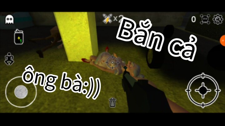 🔴Mình Chơi Game Ông Nội Và Bà Ngoại❤️Mình Bắn Luôn Cả Ông Bà🟥