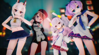 【MMD碧蓝航线】主角队，主题曲!御三(?)家的激昂壮志【绫波/Z23/拉菲/标枪】