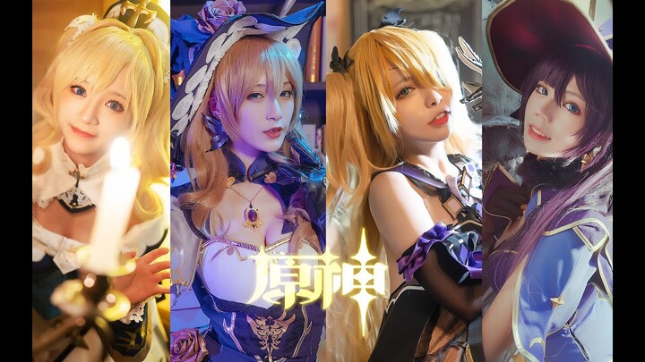 Genshin Impact Cosplay Movie from sexycoser.com