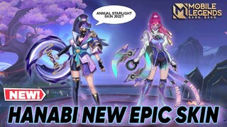 NEW HANABI EPIC SKIN SURVEY! POSSIBLE ANNUAL STARLIGHT SKIN | HANABI NEW SKIN | MLBB NEW SKIN