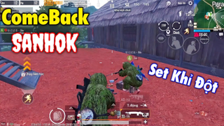 PUBG Mobile _ Comeback Map Sanhok - Combo Khỉ Đột Tàng Hình Càn Quét Bản Đồ √