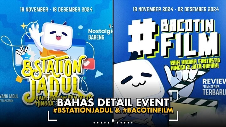 Event Creator Berhadiah Jutaan Rupiah! 🤑 #BstationJadul #BacotinFilm