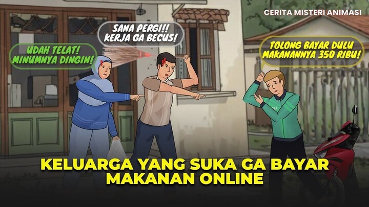 AZAB EMAK2 GA MAU BAYAR COD MAKANAN ONLINE  DRAMA ANIMASI