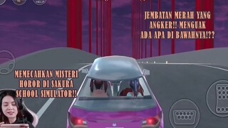 JEMBATAN MERAH PANJANG ANGKER!! MENGUAK ADA APA DI BAWAH JEMBATAN!?? SAKURA SCHOOL SIMULATOR