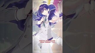 ANIME ISEKAI 2023 RATING TERTINGGI DI MY ANIMELIST #animeisekai  #animeshort