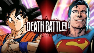 悟空VS超人 (三番战) 决斗过程 (龙珠 vs DC) | 生死决斗