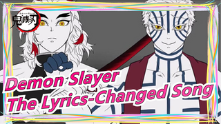 [Demon Slayer Hand Drawn MAD] The Lyrics-Changed Song