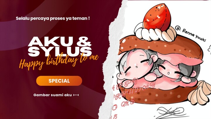 HAPPY BIRTHDAY TO ME❗😽 Ayoo temenin aku ngerayain ultahku sambil speedpaint❗🤤.
