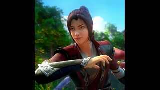 btth xiao yan and gan mu fanny fight | battle through the heavens ling er and uncle ka gang #btth