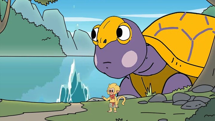 Episode 11 of "Little Tiger and Three Snakes", I traveled through time and space and became a snake.