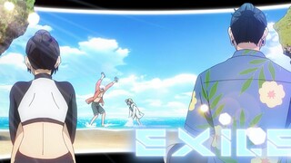 "It's a pity that this summer is so short and we have only known each other for a few days."
